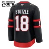 Ottawa Senators tröja Fanatics Premium Tim Stutzle 2024-25 Svart Hemma - NHL Tröjor Barn